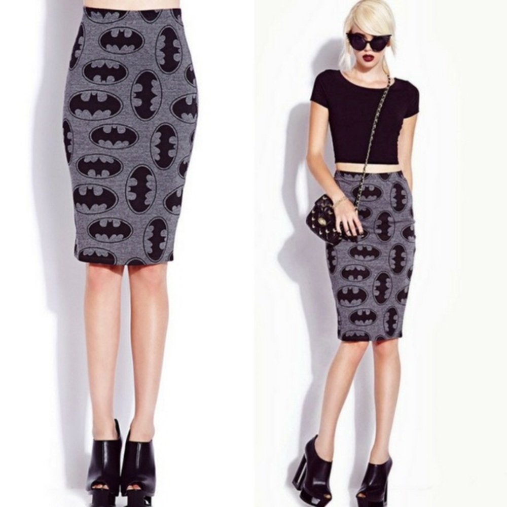 Exclusive and unique Batman pencil skirt